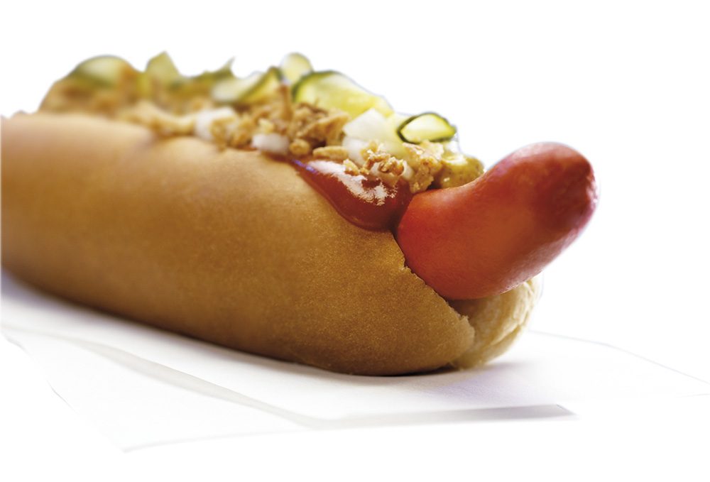 Rød Hotdog